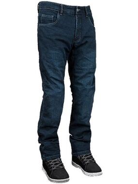 Street & Steel Oakland Men's Riding Jeans Blue Size 32 30.5"Inseam